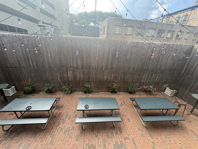 Patio picnic tables