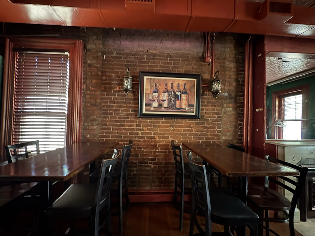 Upstairs dining room