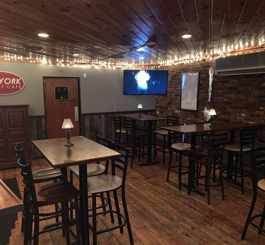The upstairs room